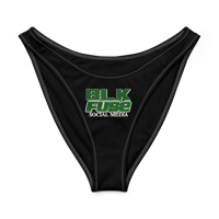 Image 1 of Blkfuse V-cut bikini bottom