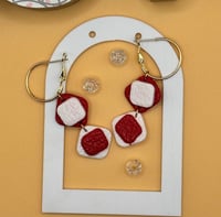 Image 1 of 💎Boucles d’oreilles artisanales - Girly 