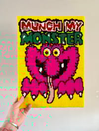 Image 1 of Monster Munch needlepoint kit 