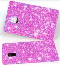 Image 1 of Bling Card Cover Pink