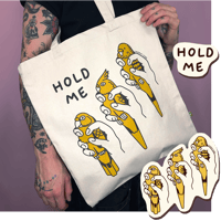 Image 1 of "JAIL BIRD" TOTEBAG