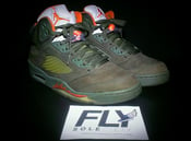 Image of Air Jordan 5 Retro LS "OLIVE" (USED)