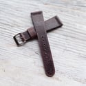 20mm Chevre Strap In Eggplant
