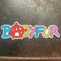 ANARCHY BABYFUR STICKER