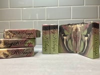 Image 1 of KARMA  -   Patchouli.  GOAT MILK     net wt 6oz