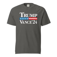 Image 5 of President Trump Vance 24 Ticket - Comfort Colors - Unisex garment-dyed heavyweight t-shirt