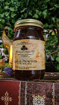 Image 5 of 👑The Armored Kingdom Apricot Jam Preserves 16oz Gourmet Sweet & Tangy Harmony Royal Delight