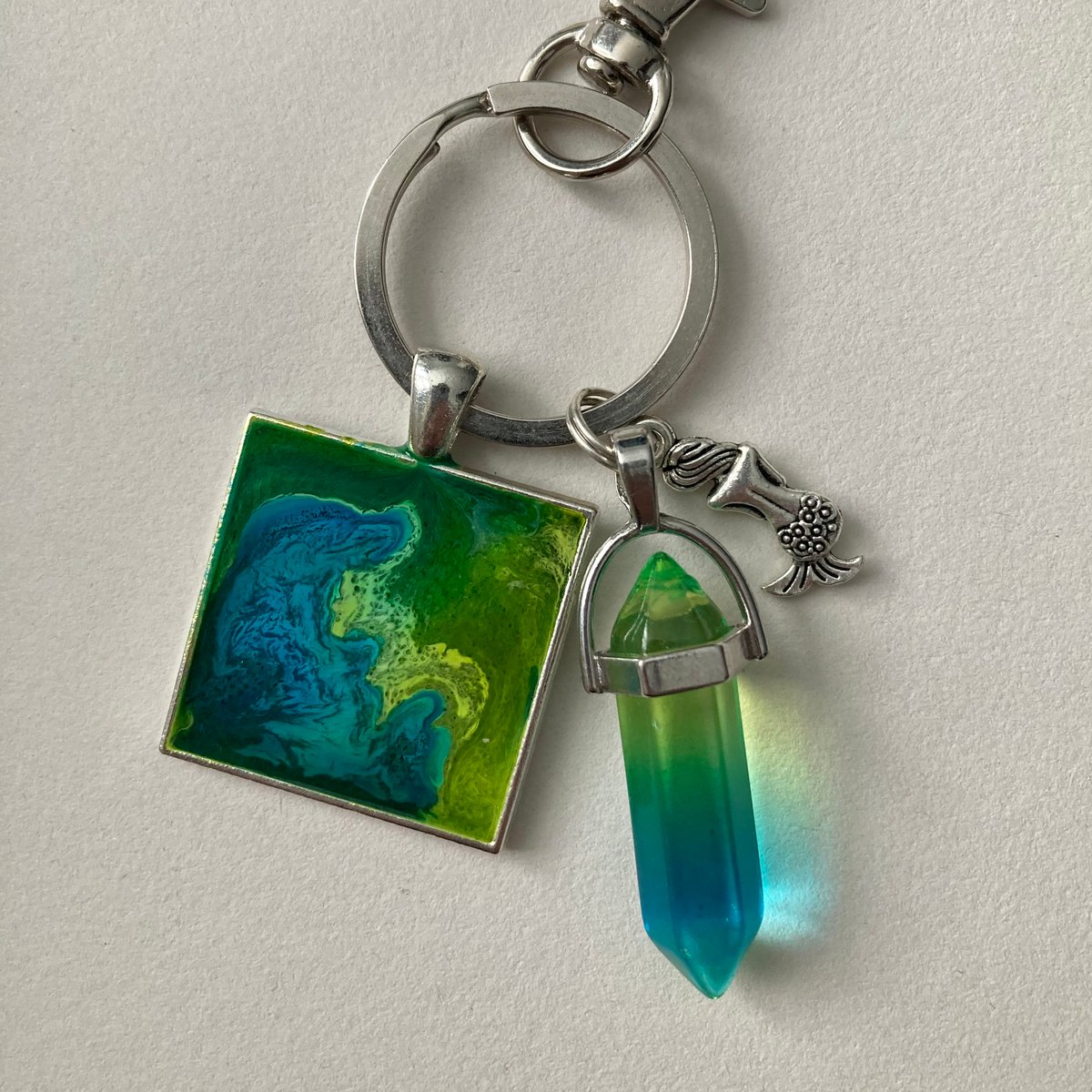 Image of Aqua Mermaid Keychain