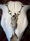 Crystallized Skunk Skull - Chain Necklace