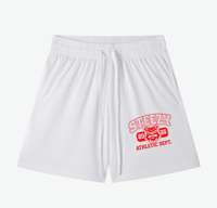 Steezy Athletic Dept. Shorts (White)