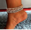 Cuban Link anklets