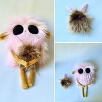 Chews and Midge the fairyfluff finger puppet 