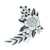Rose Floral Sticker