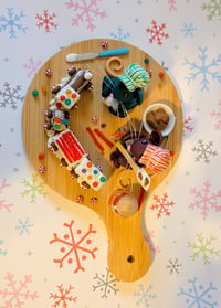 Image 2 of Mice with Gingerbread Train