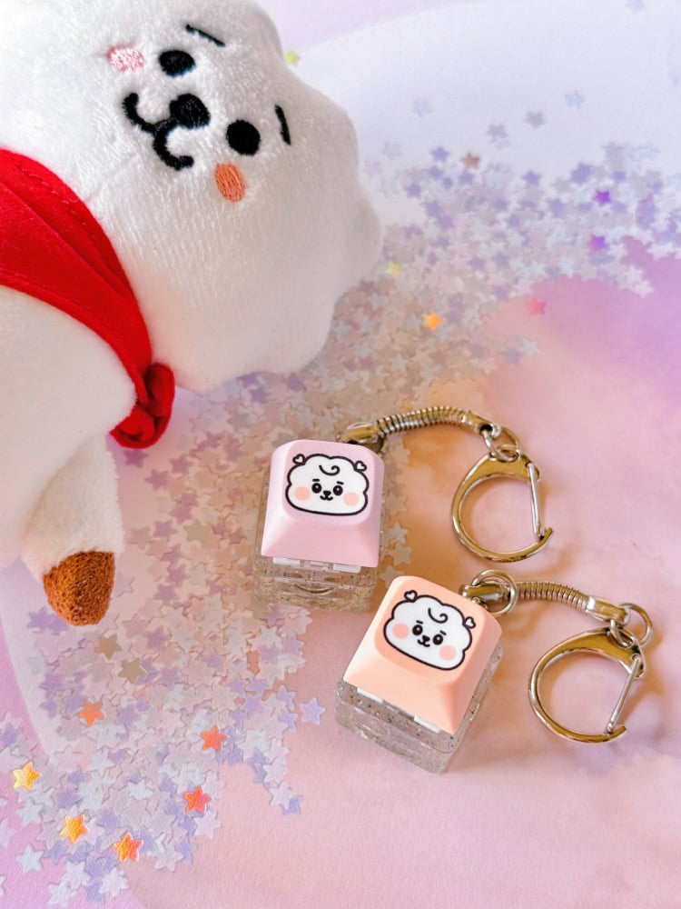 RJ Clicky Keycap Keychain | HAPPIPOP