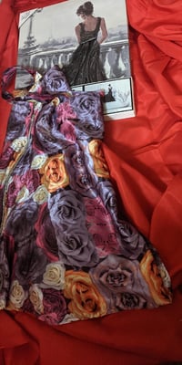 Image 2 of Flowers handmade Dress size XL belt not included torrid belt