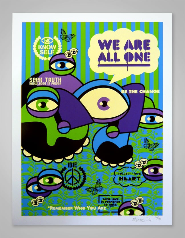 Image of 'We Are All One' - Limited Edition Print