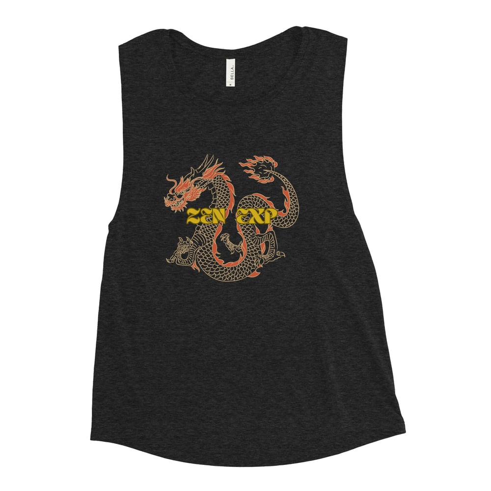 ZEN EXP - Ancient Dragon Ladies’ Muscle Tank