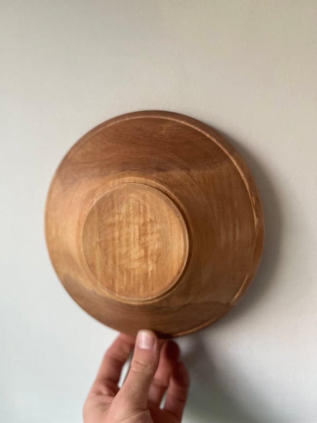 White Birch Salad Bowl