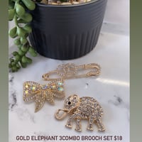 Image 2 of Gold Elephant 3combo brioche set 