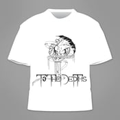 Image of To The Depths White T.