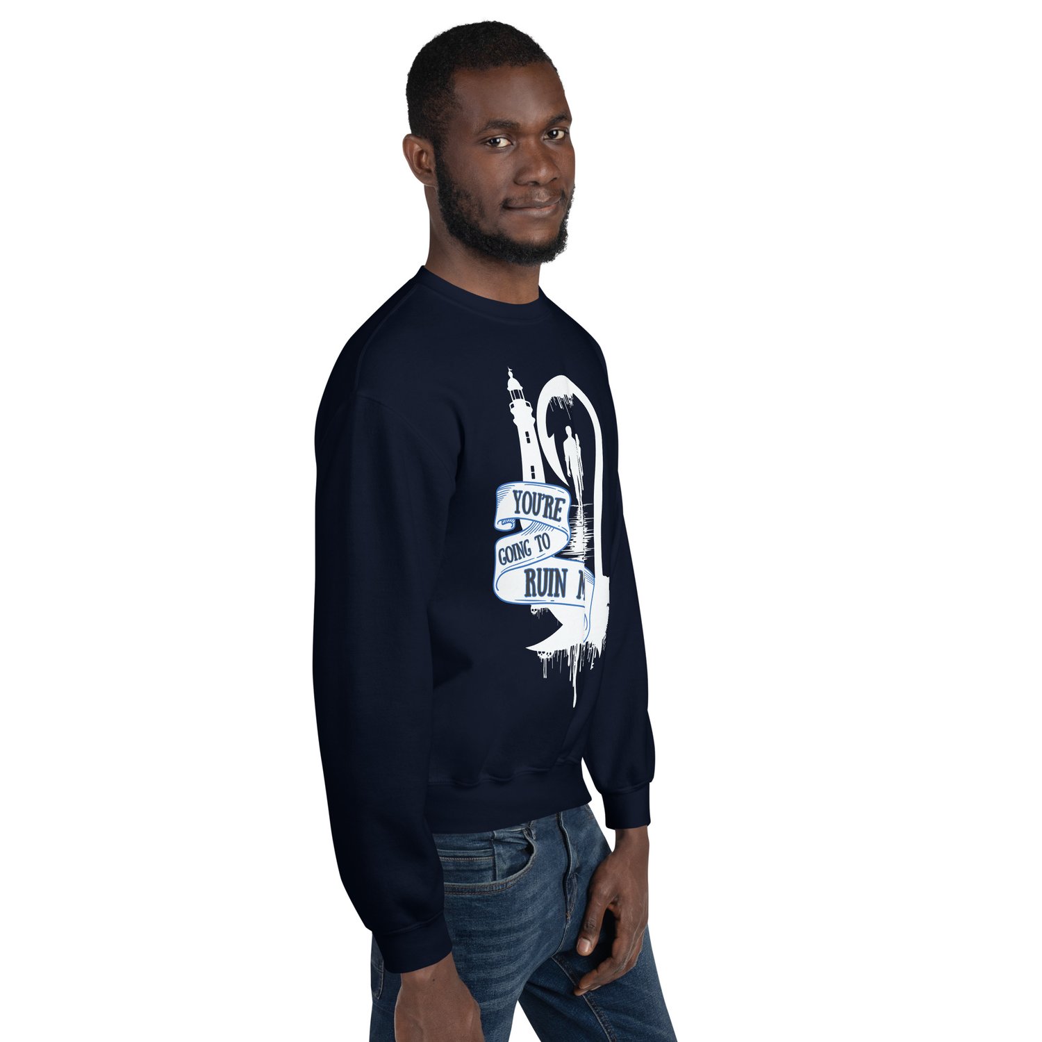 Image of Officially licensed does it hurt you're going to ruin me Unisex Sweatshirt