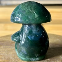 Image 3 of Moss Agate Mushroom (20B)