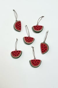 Image 2 of Red Watermelon Ornament