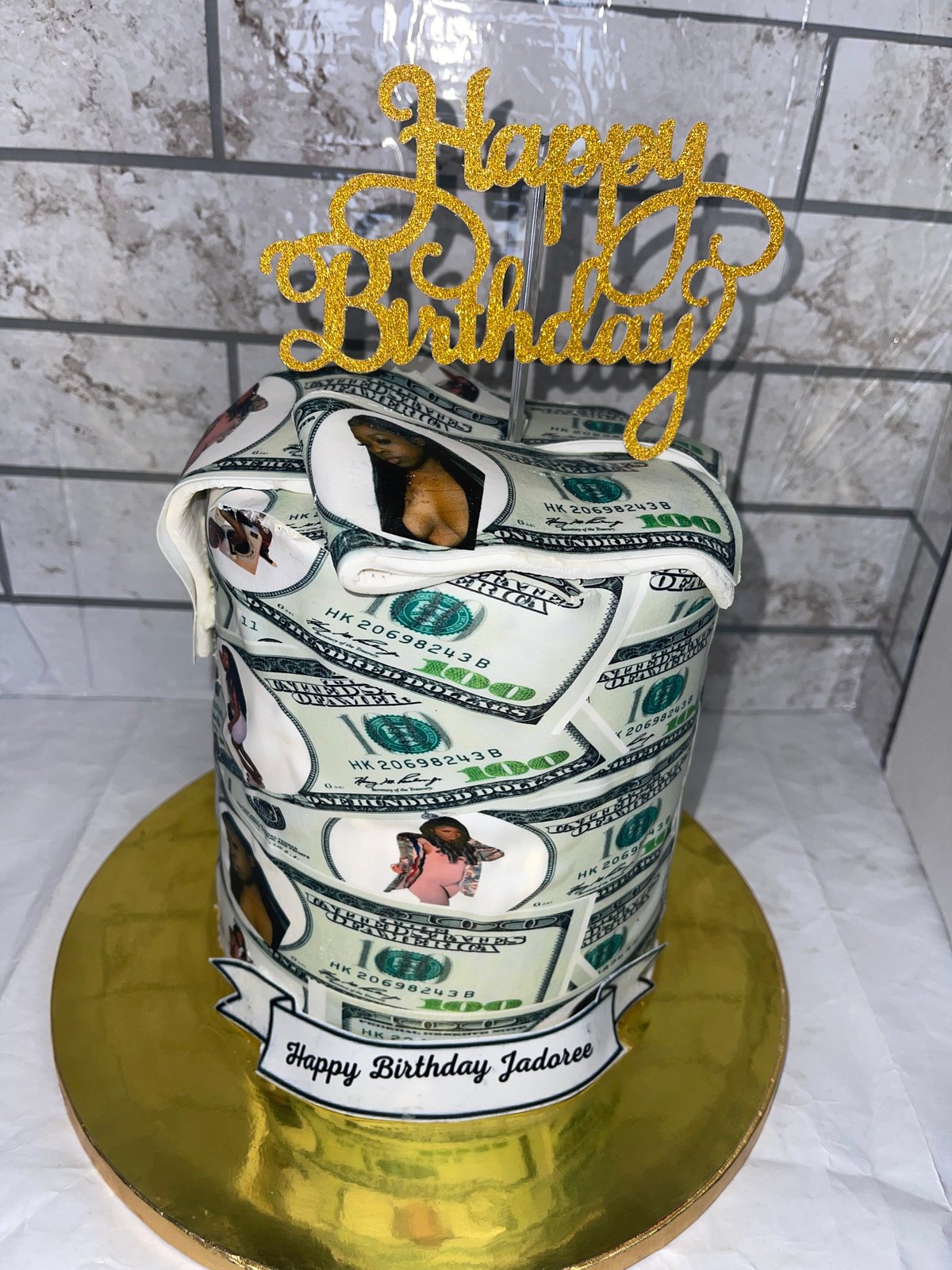 Money Cake Holder | Valentine's Day | Birthday | Papercut