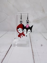 Image 4 of Little Red Riding Hood Earrings