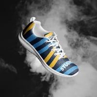 Image 2 of Blue & Yellow Men’s Athletic Shoes 
