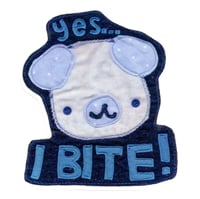 Image 1 of bite sticker