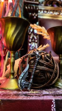 Image 3 of 👑The Armored Kingdom Norse Viking Battle Axe Necklace