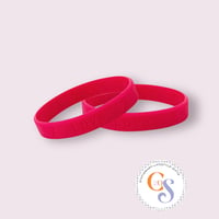 Sickle Cell Awareness Silicone Bracelet 