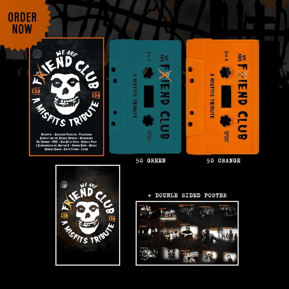 AA.VV - We are Fiend Club "A Misfits tribute" RE 2024 ( CASSETTE )