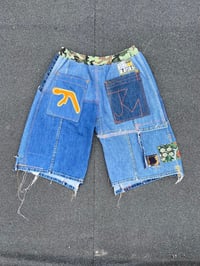 Image 4 of Baggy Shorts - denim 1/1