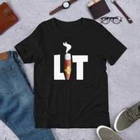 Image 4 of LIT 2 Short-Sleeve Unisex T-Shirt (more colors not shown)