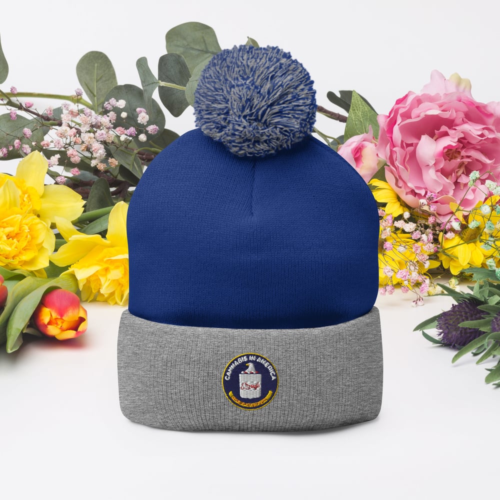 Cannabis in America Pom-Pom Beanie