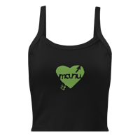 Image 1 of manu's heart micro-rib top