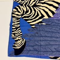 Image 8 of Hermès Cashmere Shawl "Zebra" by Alice Shirley 140cm