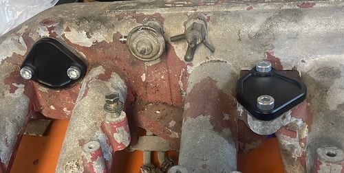 Image of Nissan FJ20 - OEM Intake EGR blanking plate set