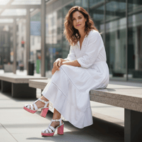 Image 5 of FLY LONDON EVIT WHITE PATENT