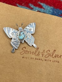 Image 3 of Golden Hills Butterfly Pin