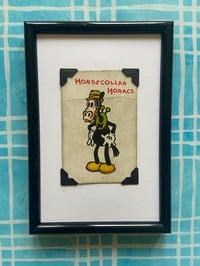 Image 6 of Mickey Mouse and friends c 1930s, framed individual vintage cards