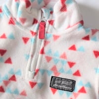 Image 4 of Kids Eddie Bauer White & Blue Quest Fleece 1/4-Zip Pullover Bundle