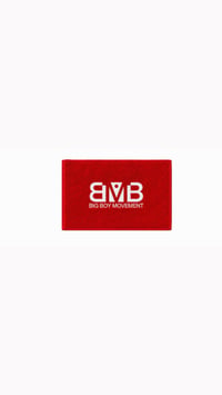 Red BBM Towel