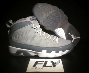 Image of Air Jordan 9 Retro "COOL GREY" (2012)