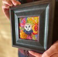 Image 2 of Wisdom Hand Embroidered Art