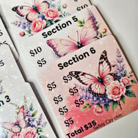 Image 4 of Pink Butterfly Savings Challenge A6