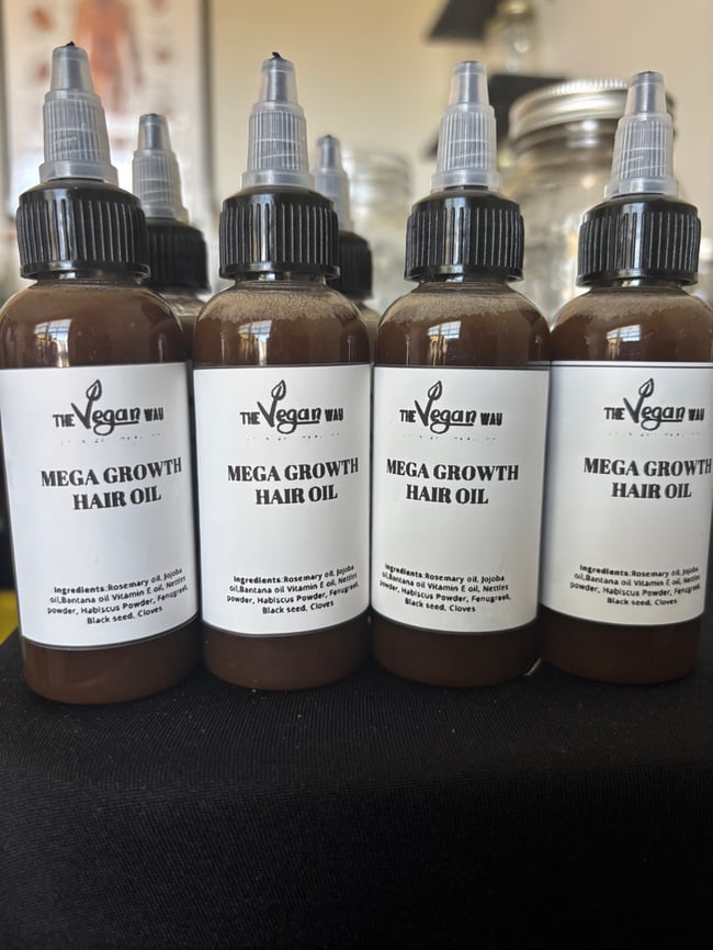 Mega growth hair oil